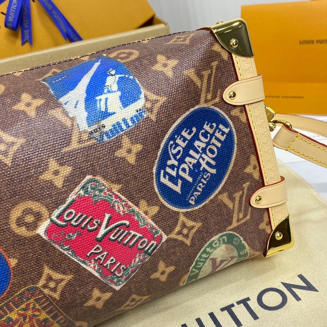 Louis Vuitton Side Trunk Medium Handbag
