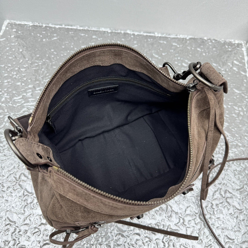 Balenciaga City Moto Crossbody Bag Small