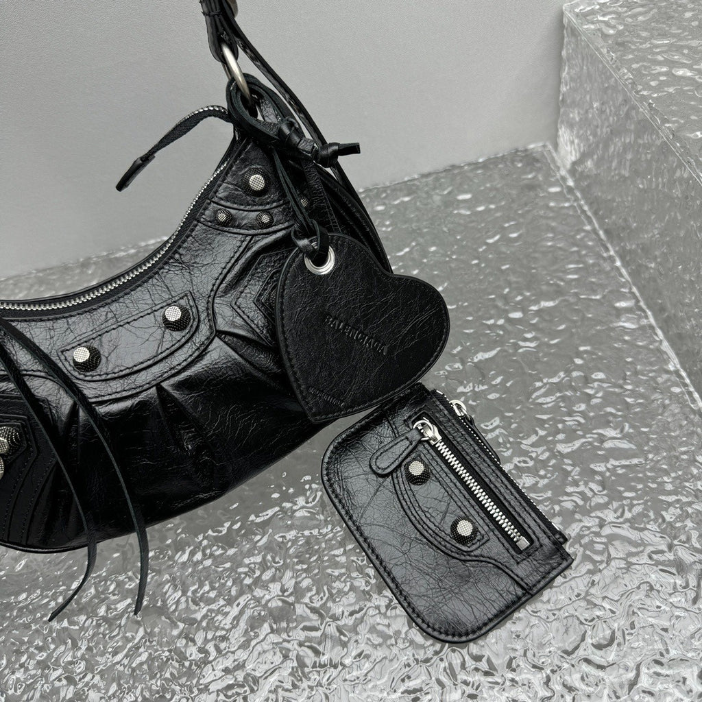 Balenciaga Le Cagole Half Moon Bag