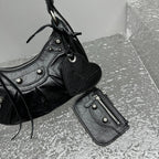 Balenciaga Le Cagole Half Moon Bag