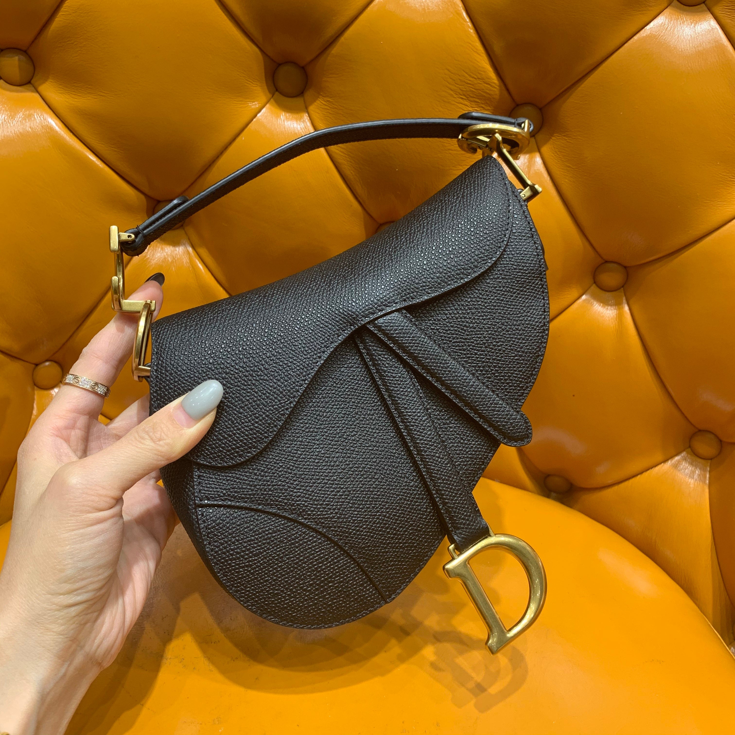 Christian Dior Saddle Embroidered Handbag
