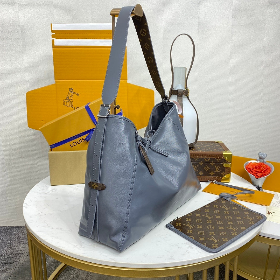 Louis Vuitton CarryAll Dark Medium Handbag