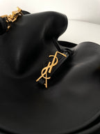 YSL Yves Saint Laurent Paris VII Drawstring Bag