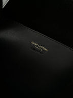 YSL Yves Saint Laurent Paris VII Drawstring Bag