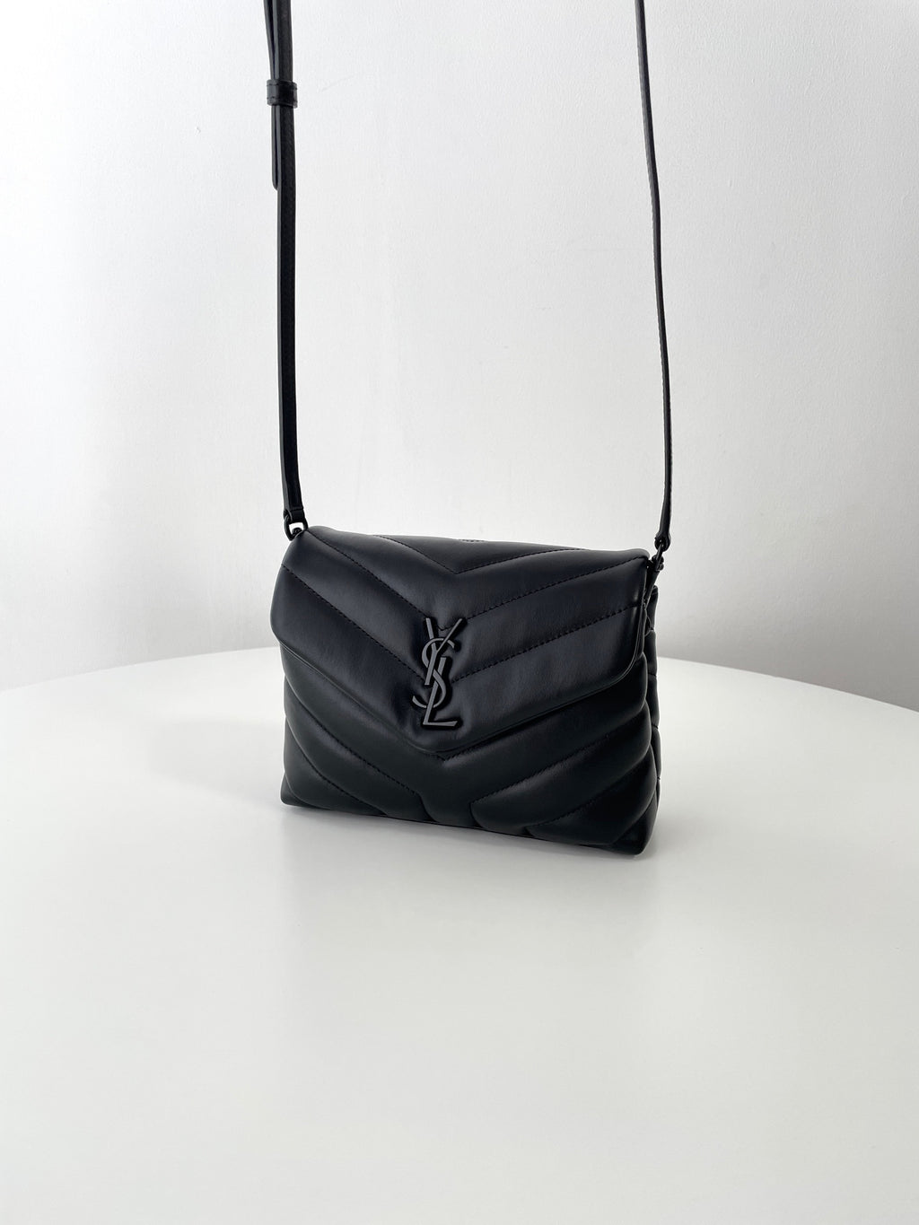 YSL Yves Saint Laurent Quilted Flap Shoulder Bag