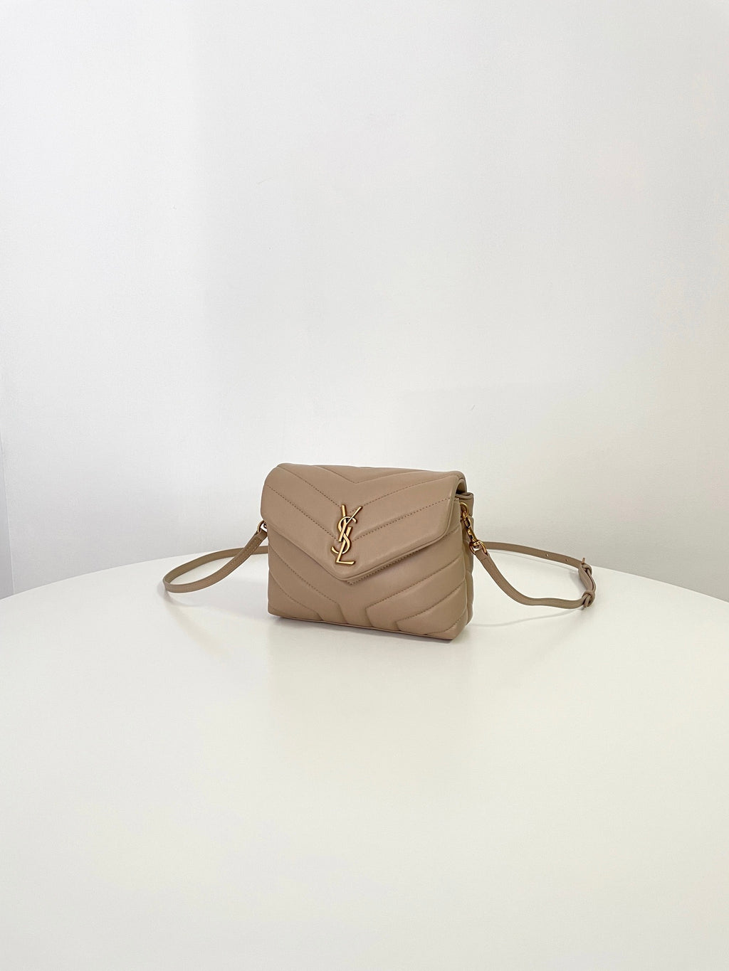 YSL Yves Saint Laurent Quilted Flap Shoulder Bag