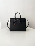 YSL Yves Saint Laurent Sac de Jour Bag Croc-Embossed