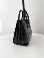 YSL Yves Saint Laurent Sac de Jour Bag Croc-Embossed