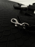 YSL Yves Saint Laurent Sac de Jour Bag Croc-Embossed