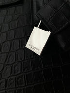 YSL Yves Saint Laurent Sac de Jour Bag Croc-Embossed
