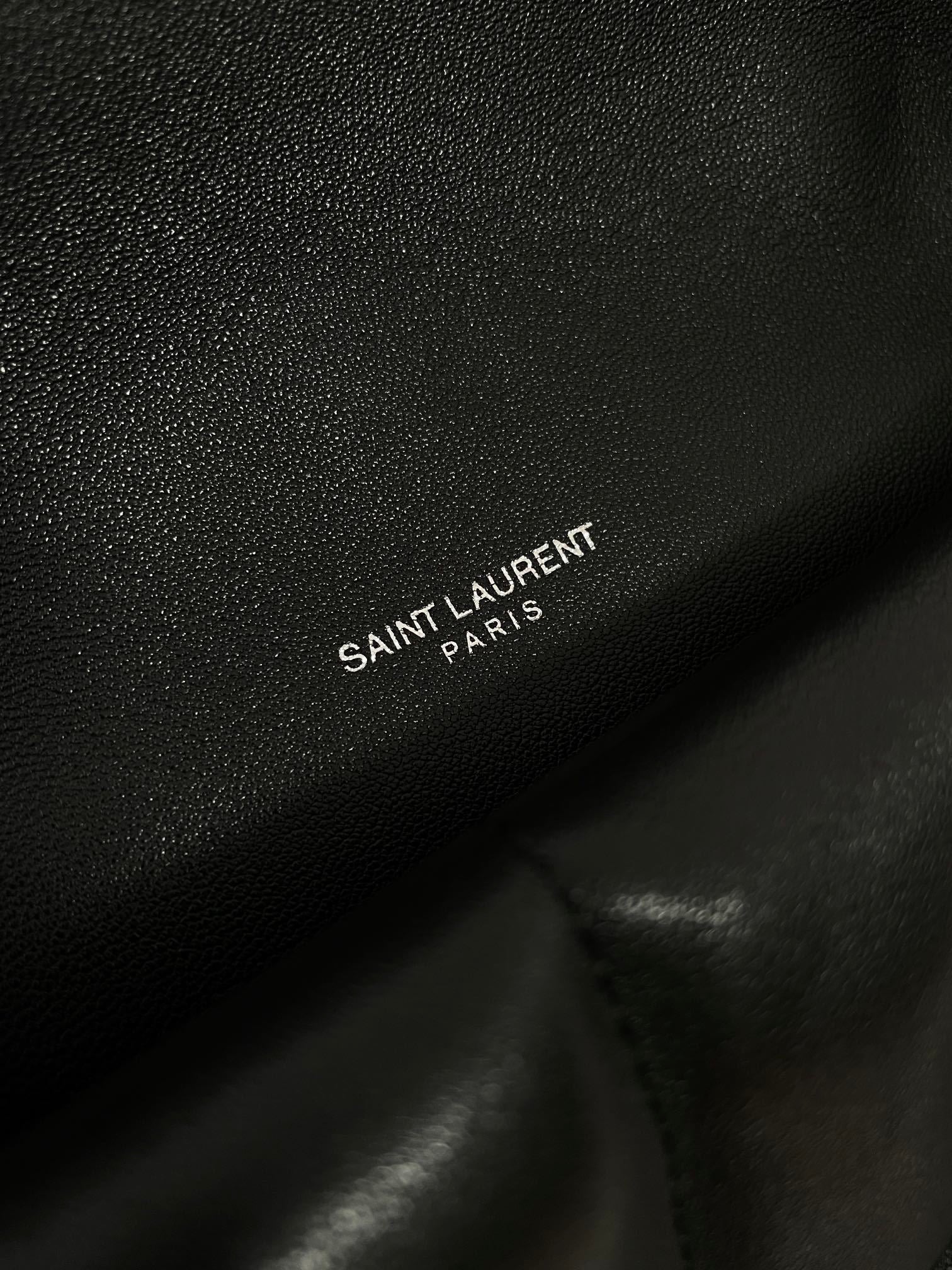 YSL Yves Saint Laurent LOULOU Puffer Large Quilted Bag