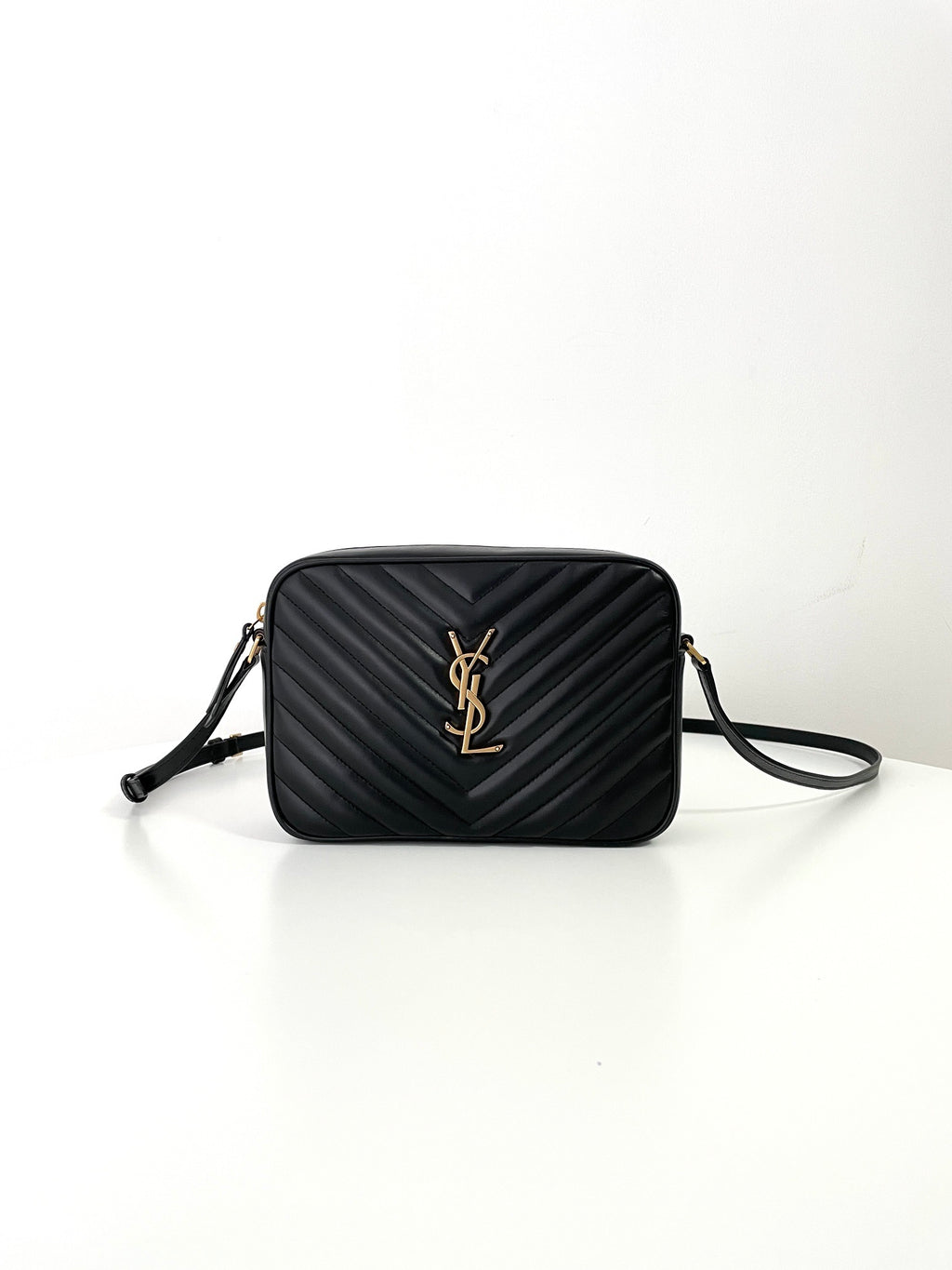 YSL Yves Saint Laurent Monogram Camera Bag