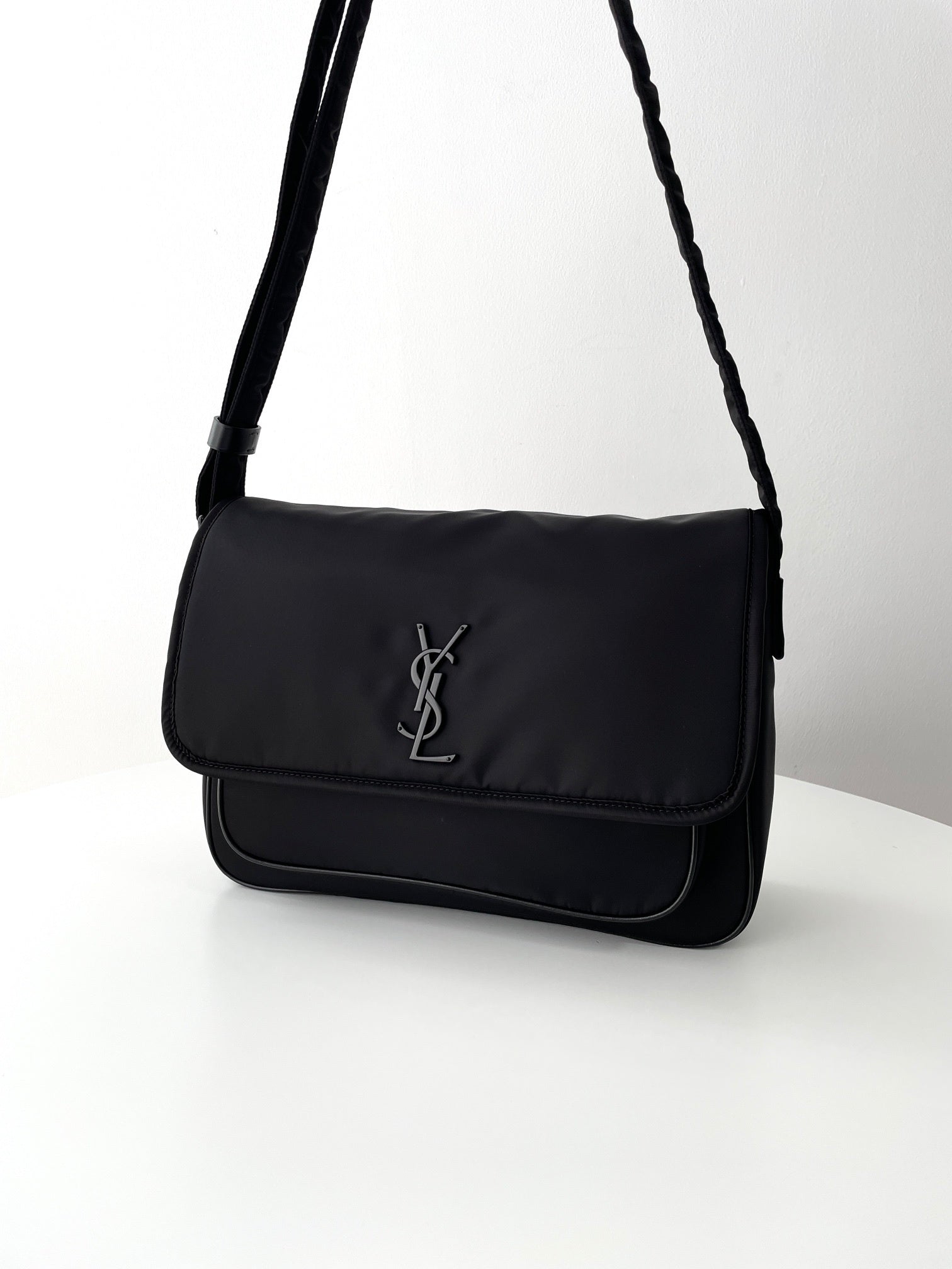 YSL Yves Saint Laurent NIKI Econyl Messenger Bag Large