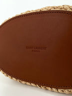 YSL Yves Saint Laurent Manon Mini Raffia Bag
