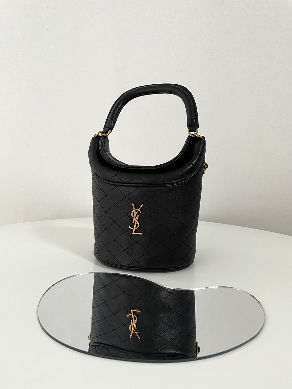 YSL Yves Saint Laurent Gaby Mini Bucket