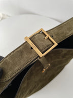 YSL Yves Saint Laurent 5À7 Hobo Large Suede