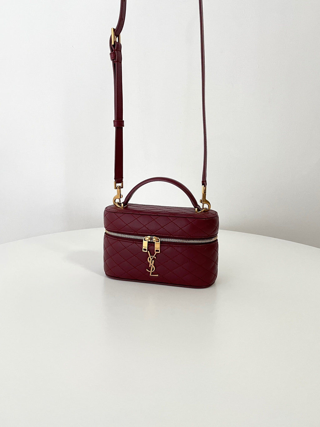 YSL Yves Saint Laurent Gaby Mini Zip Cosmetic Bag