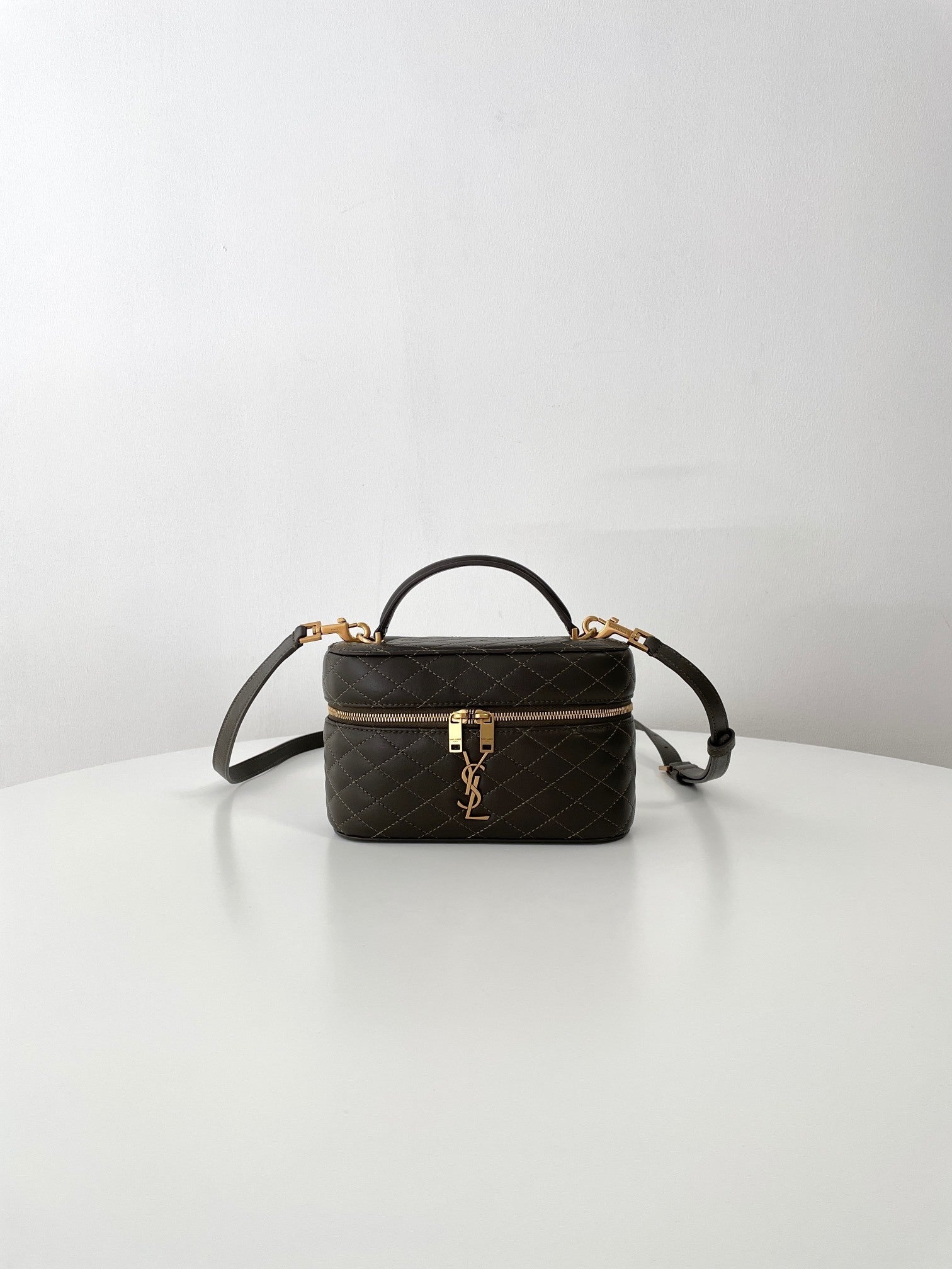 YSL Yves Saint Laurent Gaby Mini Zip Cosmetic Bag