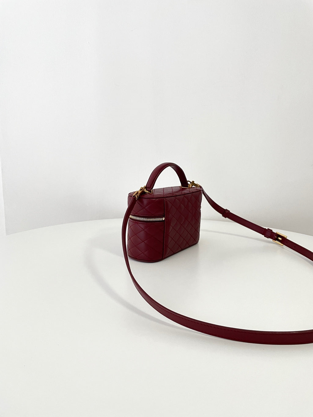 YSL Yves Saint Laurent Gaby Mini Zip Cosmetic Bag