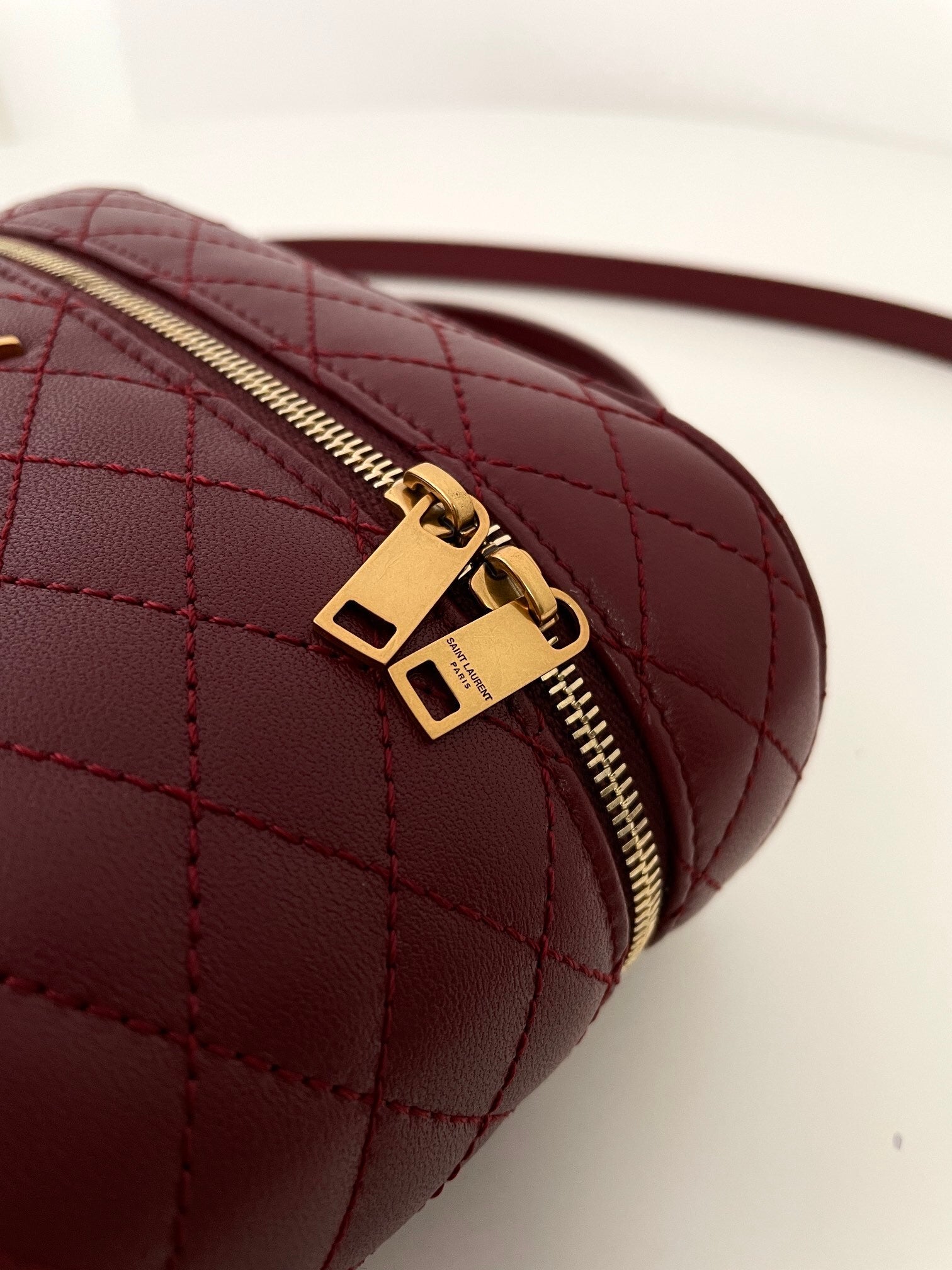 YSL Yves Saint Laurent Gaby Mini Zip Cosmetic Bag
