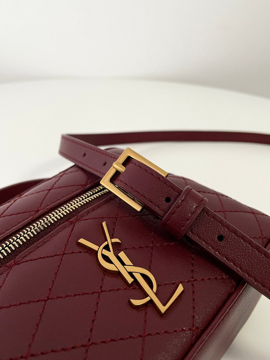 YSL Yves Saint Laurent Gaby Mini Zip Cosmetic Bag