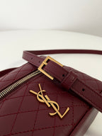 YSL Yves Saint Laurent Gaby Mini Zip Cosmetic Bag