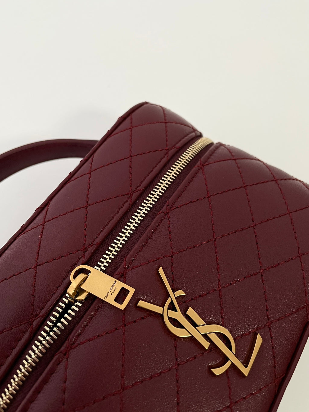 YSL Yves Saint Laurent Gaby Mini Zip Cosmetic Bag