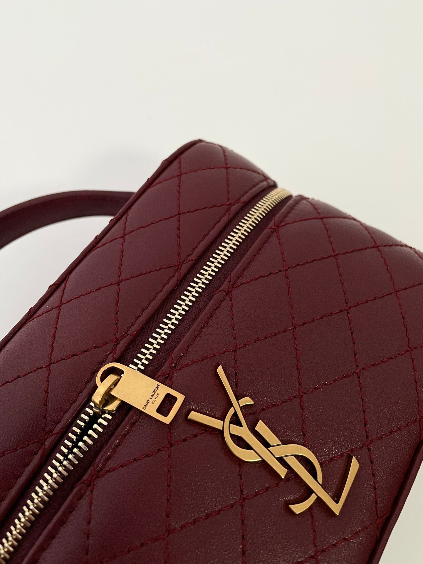 YSL Yves Saint Laurent Gaby Mini Zip Cosmetic Bag