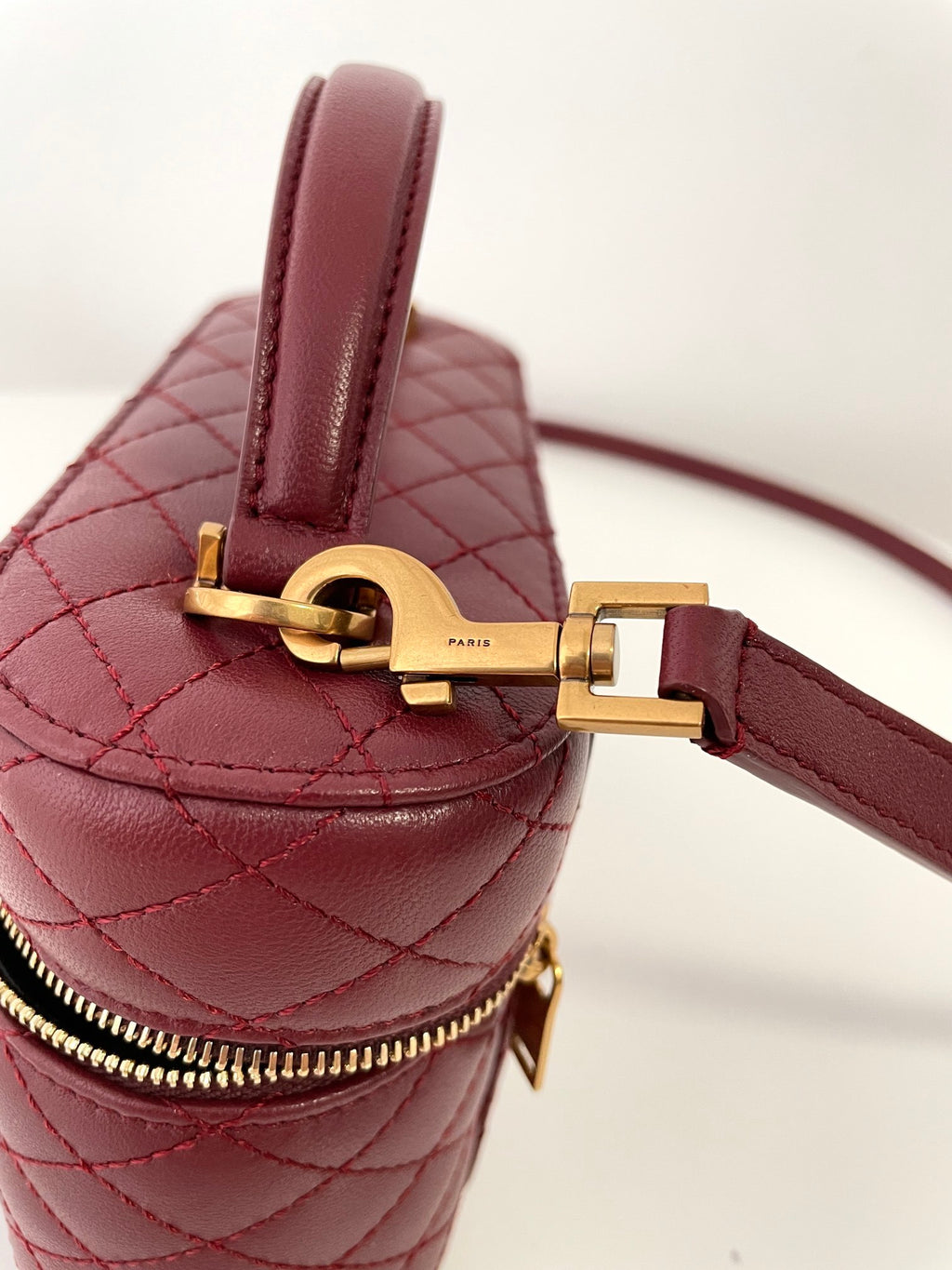 YSL Yves Saint Laurent Gaby Mini Zip Cosmetic Bag