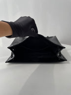 YSL Yves Saint Laurent NIKI Shopping Bag Crocodile Embossed