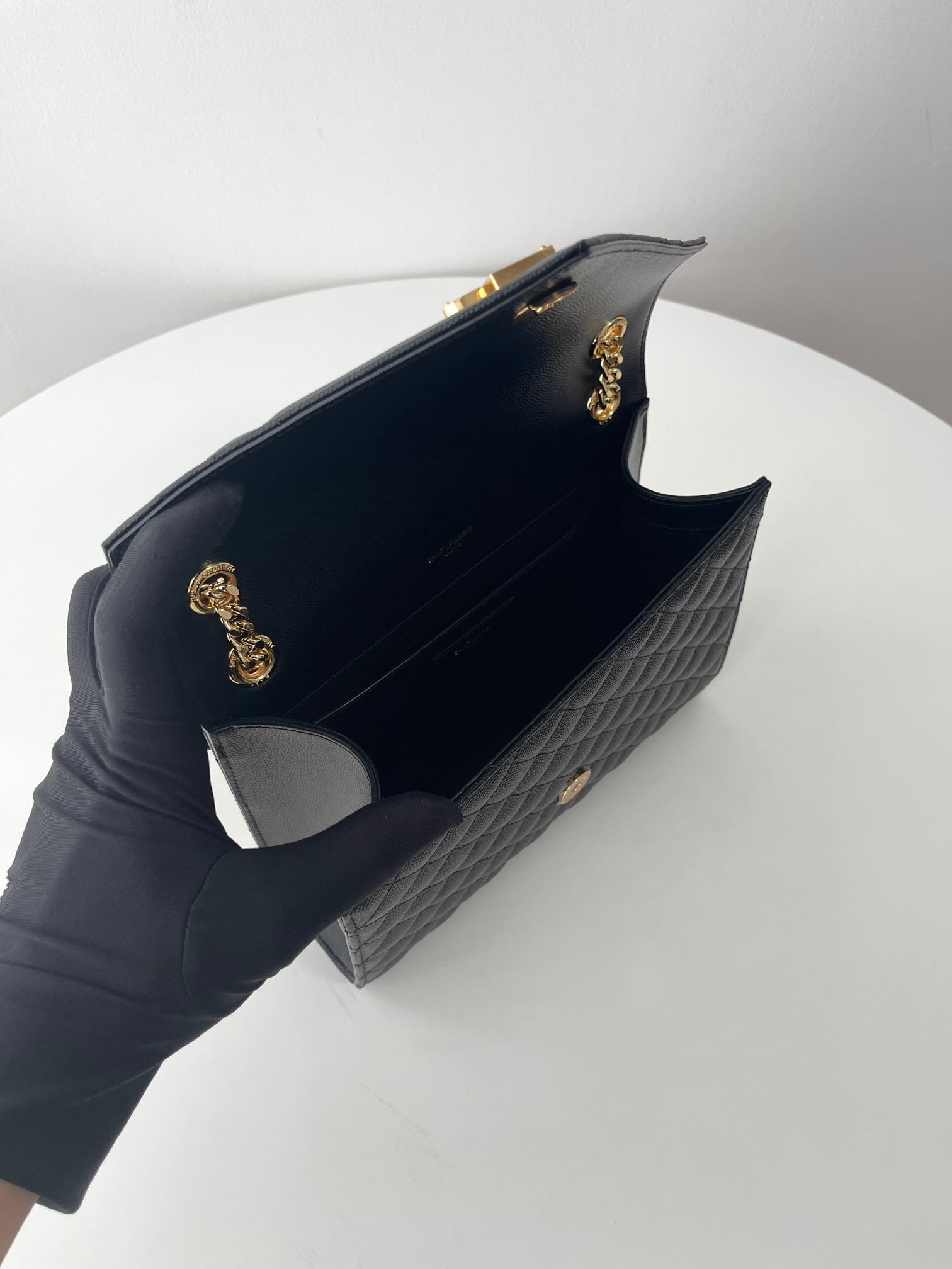YSL Yves Saint Laurent Envelope Chain Bag
