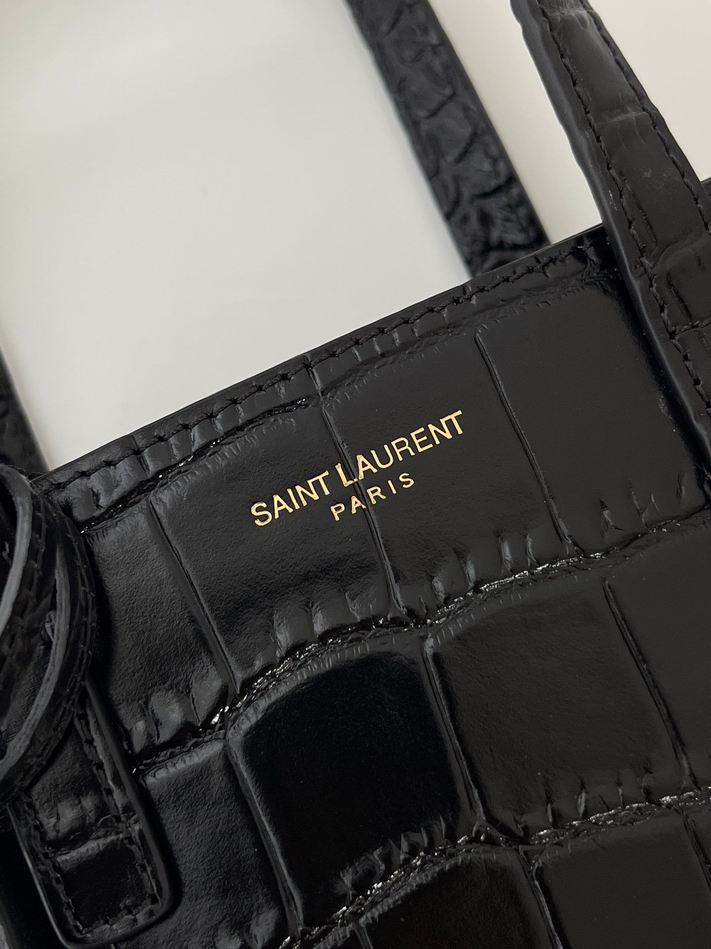 YSL Yves Saint Laurent Mini Tote Shopping Bag
