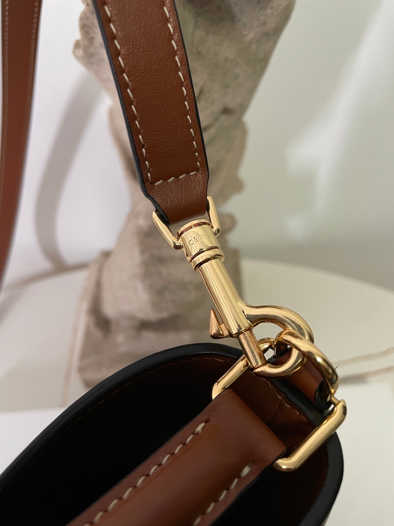 CELINE Louise Bucket Bag Small