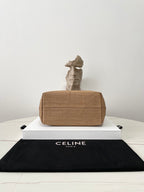 CELINE Straw Basket Tote