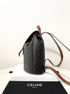 CELINE Triomphe Canvas Backpack Large