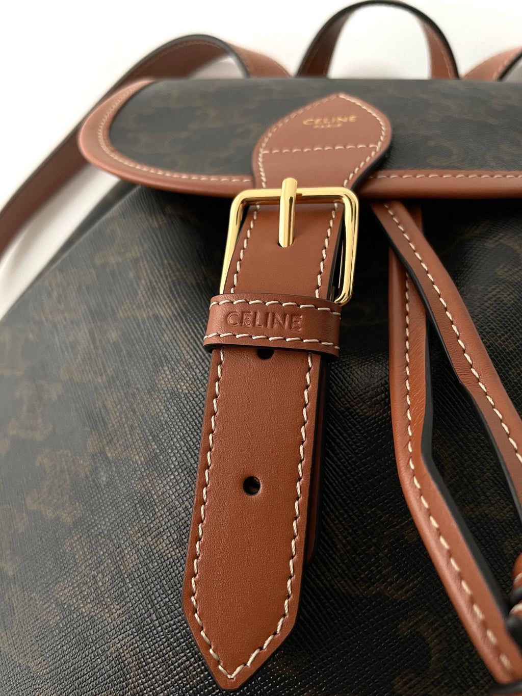 CELINE Triomphe Canvas Backpack Large