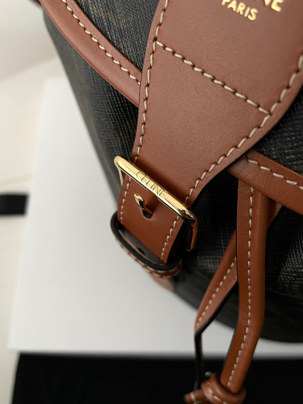 CELINE Triomphe Canvas Backpack Large