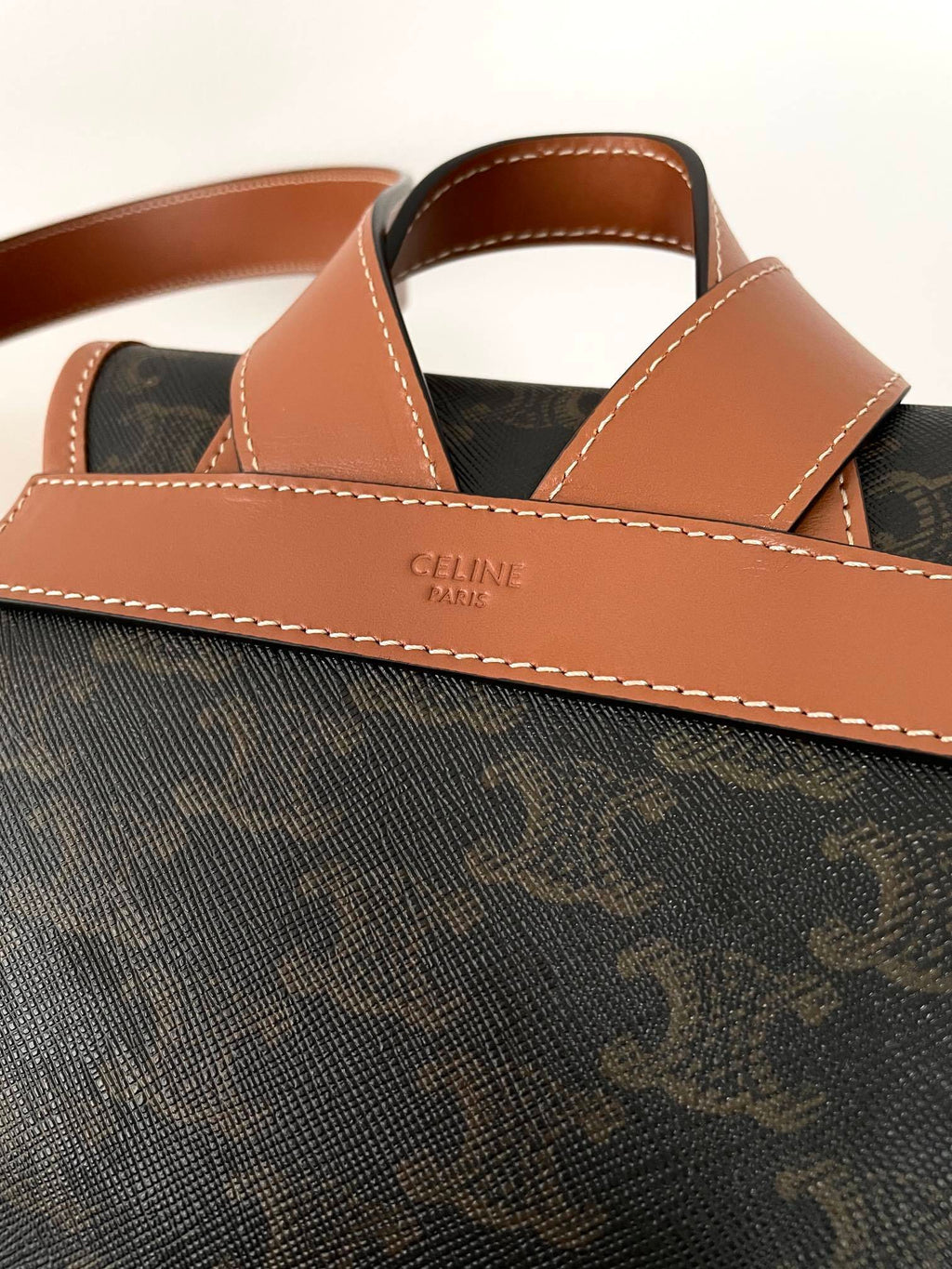 CELINE Triomphe Canvas Backpack Large