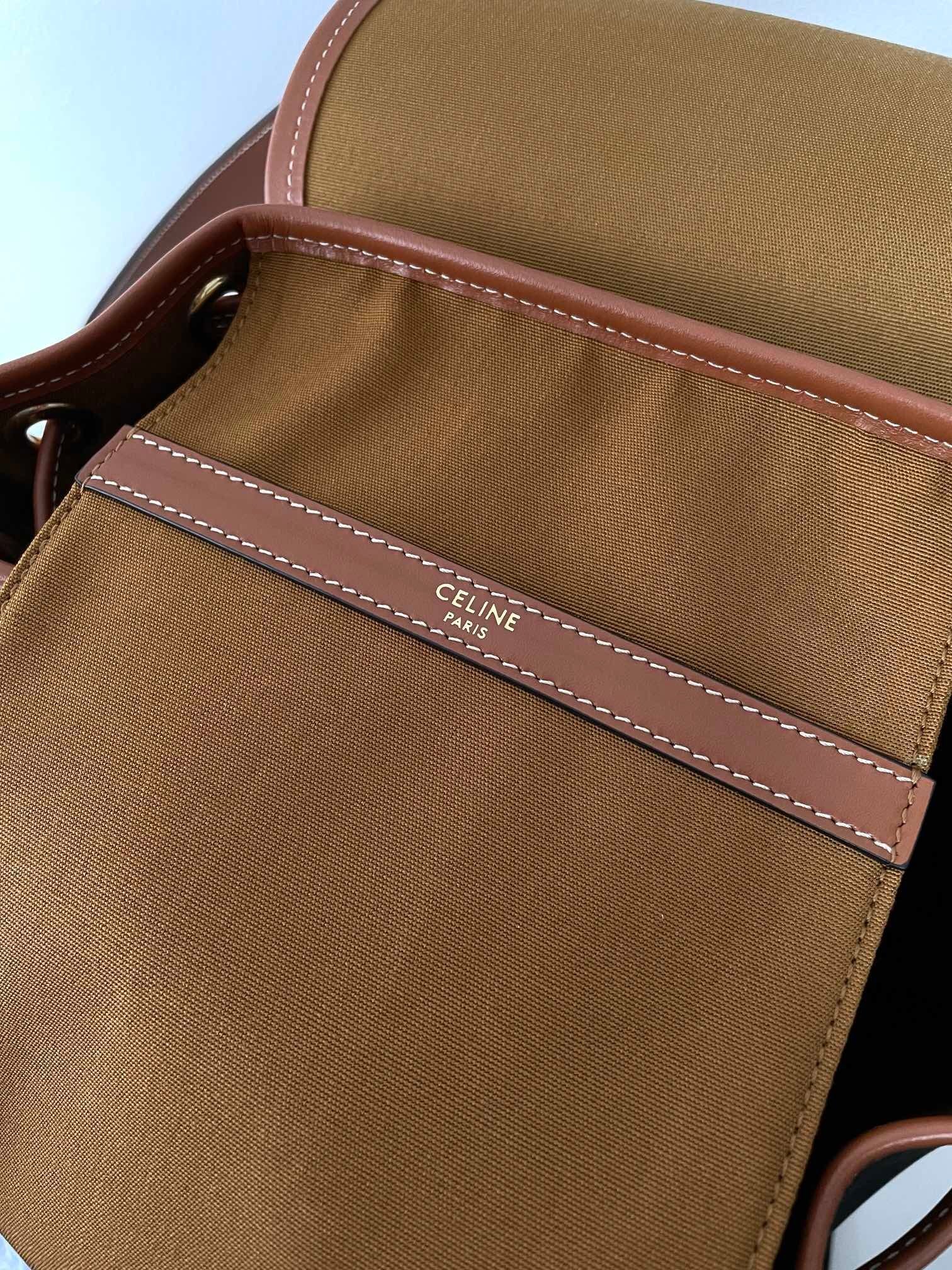 CELINE Triomphe Canvas Backpack Large