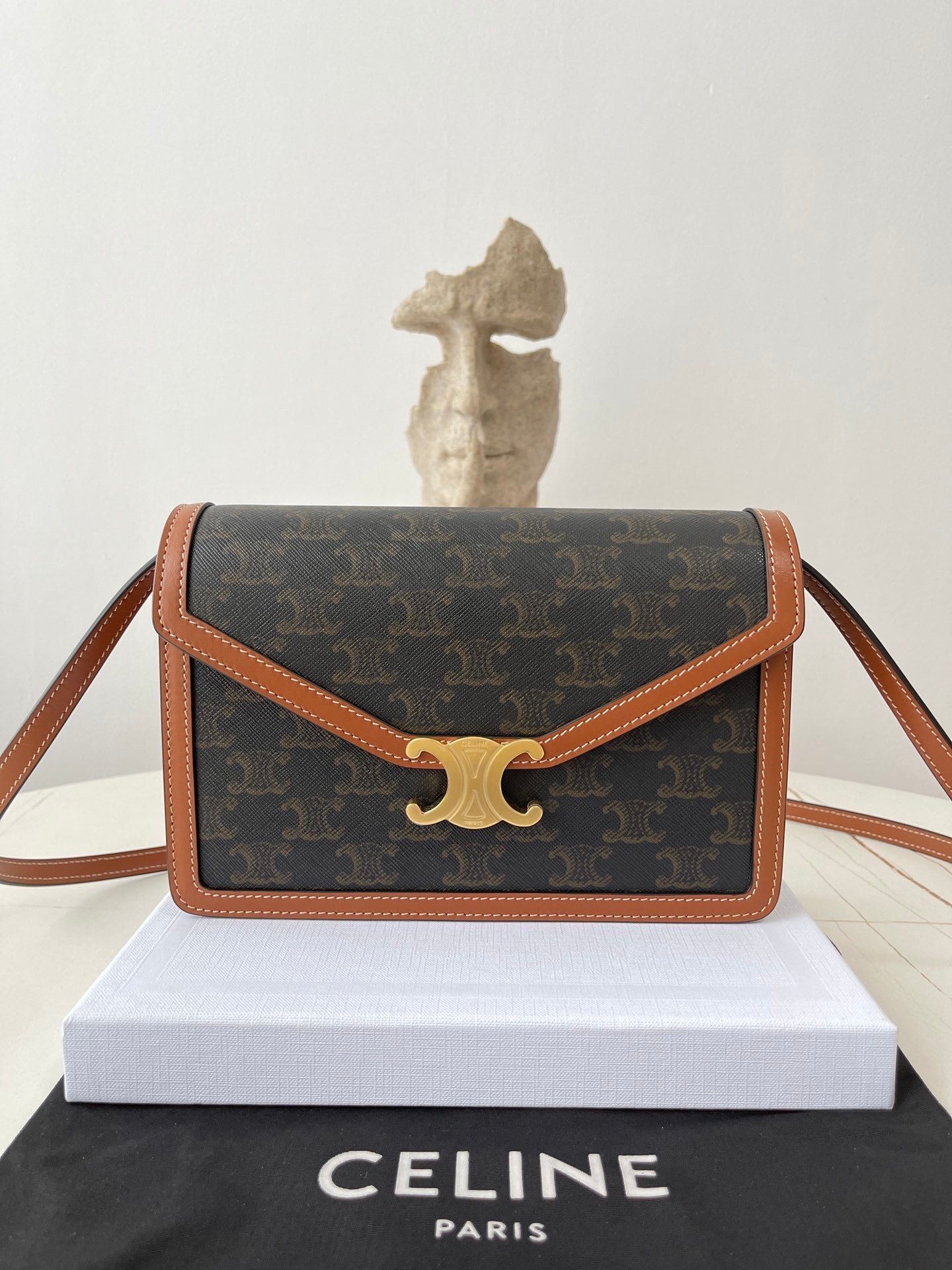 CELINE Envelope Chain Wallet Large
