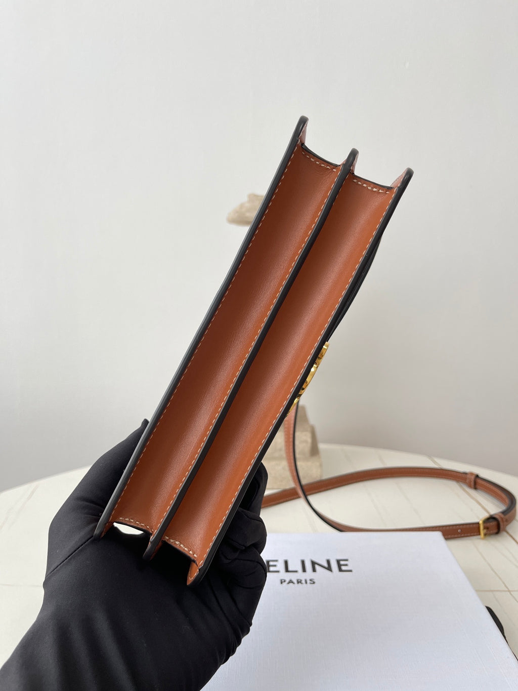 CELINE Envelope Chain Wallet Large