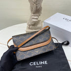 CELINE Canvas Wallet with Chain