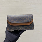 CELINE Canvas Wallet with Chain