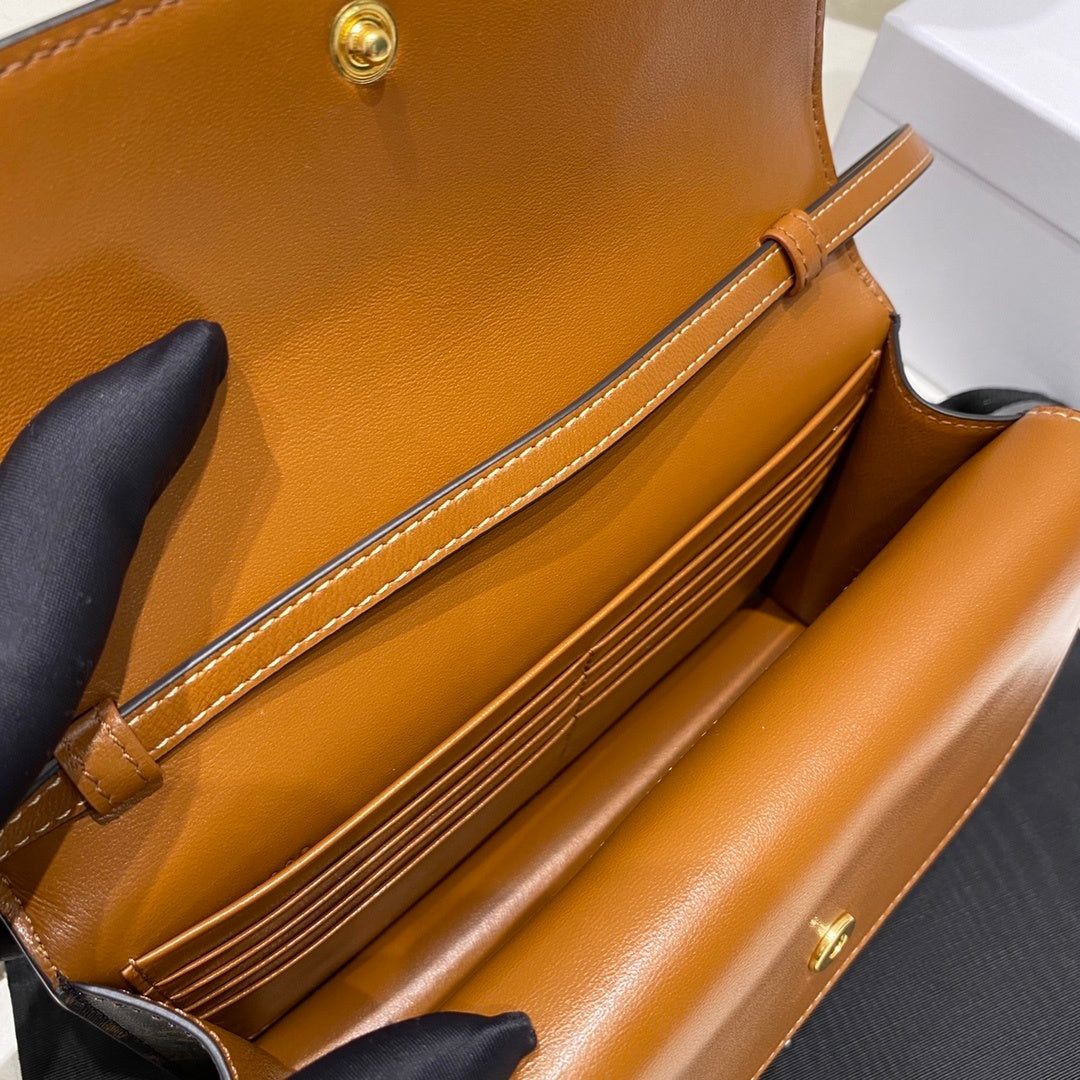 CELINE Canvas Wallet with Chain