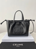 CELINE Mini Cuir Cabas Tote