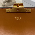 CELINE Triomphe Chain Shoulder Bag