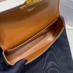 CELINE Triomphe Chain Shoulder Bag