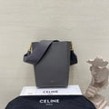 CELINE Soft Grained Leather Bucket Bag Small