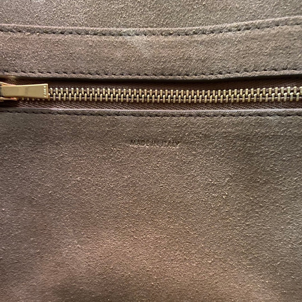 CELINE Soft Grained Leather Bucket Bag Small