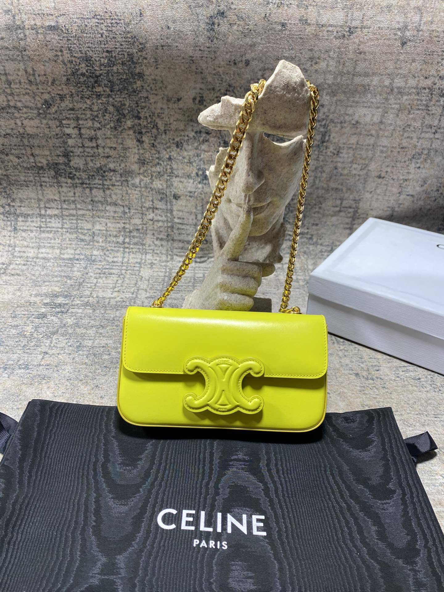 CELINE Chain Underarm Bag
